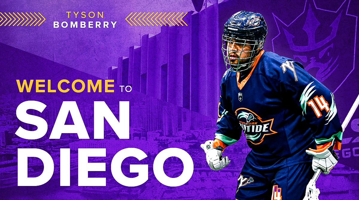 Hope ya like sunshine, Tyson! 

We've acquired @tyse_bomb14 &amp; a 2020 fifth-round draft pick from the New York Riptide! #DiveIn