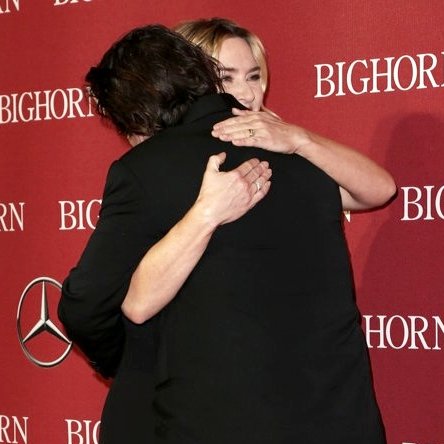 "He did the whole scene hardly moving his neck because he was in agony with this collar, and he could hardly breathe but he just didn't want to cause any problems and I completely loved him from that moment on. I thought, what a gentleman, what a pro." - Kate Winslet
