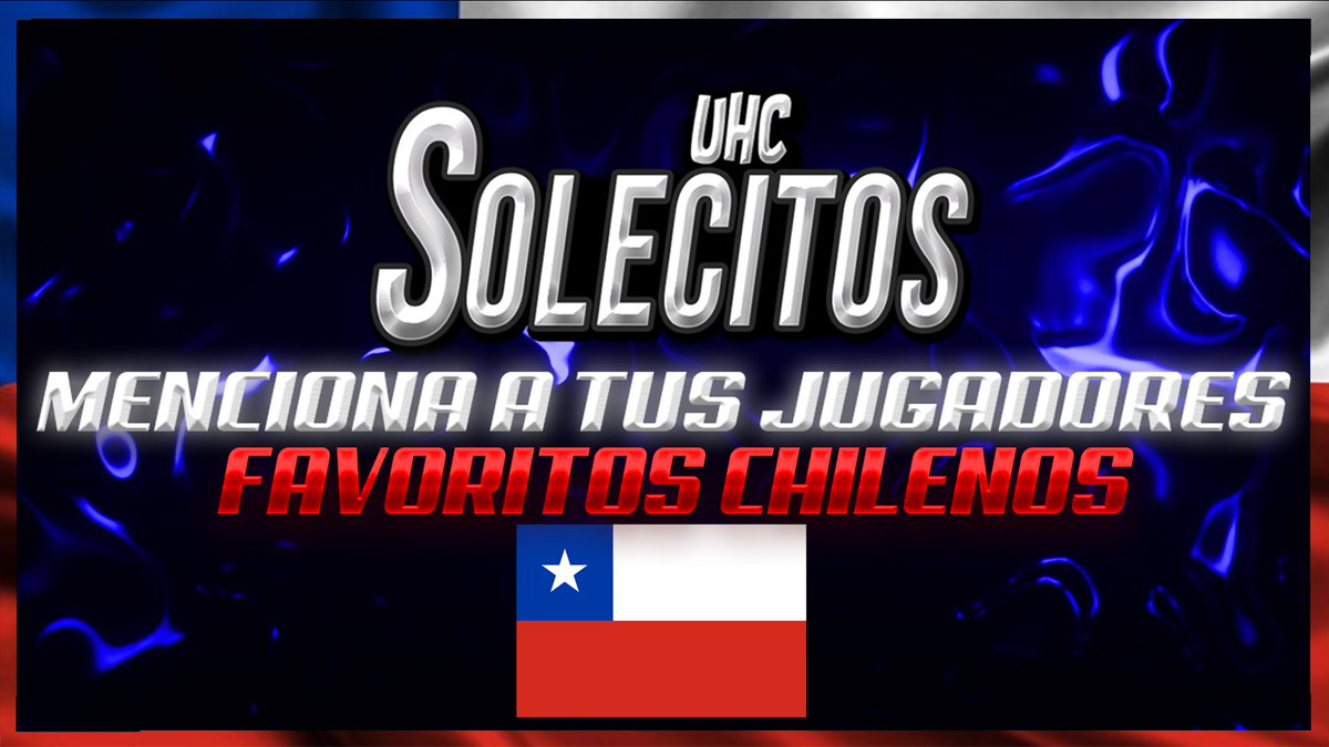 UHCsolecitos_'s tweet photo. ☀️MENCIONA A TUS JUGADORES FAVORITOS DE CHILE ☀️ https://t.co/RvL4AvRoUk