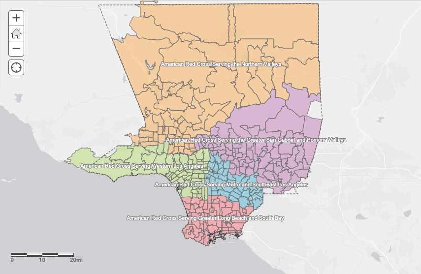Red Cross Los Angeles tweet media