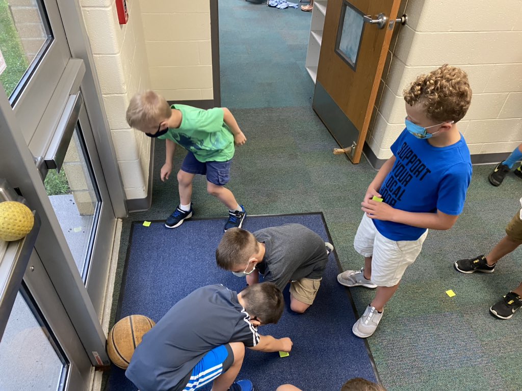 Guessing how far the moon is from Earth is using a scale model. #GVSOAR2020 #SPSoar2020 <a href="/GV_Schools/">Grain Valley Schools</a> <a href="/bar_sni/">Sni-A-Bar Elementary</a> <a href="/point_stony/">Stony point</a>