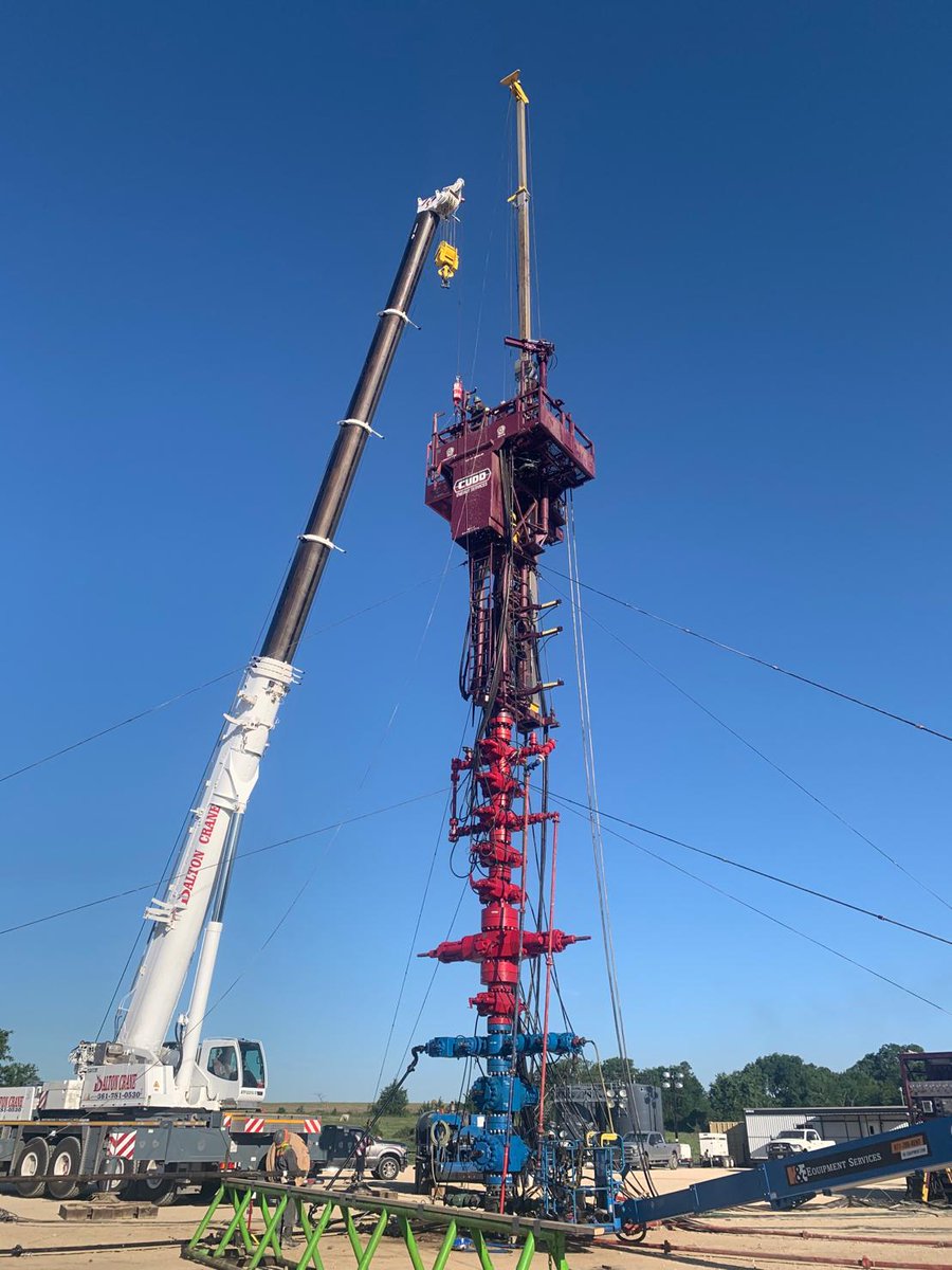 CuddWellControl's tweet photo. We've had a productive couple of weeks. Completed a successful drill out and pulled a packer w/ 6,500 psi existing pressure. Froze multiple wells, performed numerous hot taps, valve drills, and tubing installs. Call the Pressure Control experts. #PressureControl #CuddWellControl https://t.co/oZgs8wQgsq