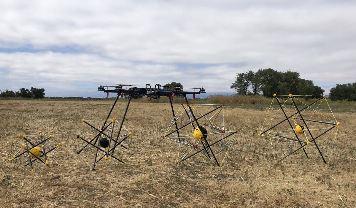 Aero Systems West (@aerosystemswest) on Twitter photo We recently partnered with <a href="/squishyrobotics/">Squishy Robotics</a> to test mobile sensing robots dropped from our Drones. The testing results were great as planned. Video will be out shortly!
#pixhawk #multirotor #aerospace #drone #dronemanufacturer #dronedelivery #heavyliftdrone #robotics #sensors We recently partnered with <a href="/squishyrobotics/">Squishy Robotics</a> to test mobile sensing robots dropped from our Drones. The testing results were great as planned. Video will be out shortly!
#pixhawk #multirotor #aerospace #drone #dronemanufacturer #dronedelivery #heavyliftdrone #robotics #sensors