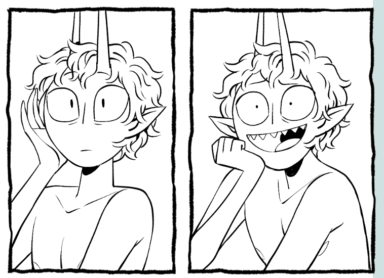 i love to be able to capture the energy of a thumbnail throughout the process 