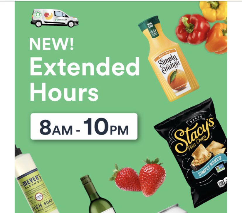 WhyRunOut's tweet image. We’re extending our hours of operation from 8 am to 10 pm during the crisis.