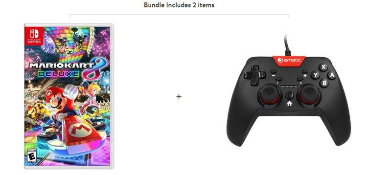 ShopDillaDotCom's tweet photo. Get Ematic Nintendo Switch Wired Controller w/ 1 Mario Kart Game for $49.94
Link: https://t.co/nrK6GnmZsU👈🏿
#ematic #nintendo #switch #controller #MarioKart #videogames #games #deals #sale #savemoney #twitch #discord🛒🎮🕹️🎰💰 https://t.co/RYfW17AuOo