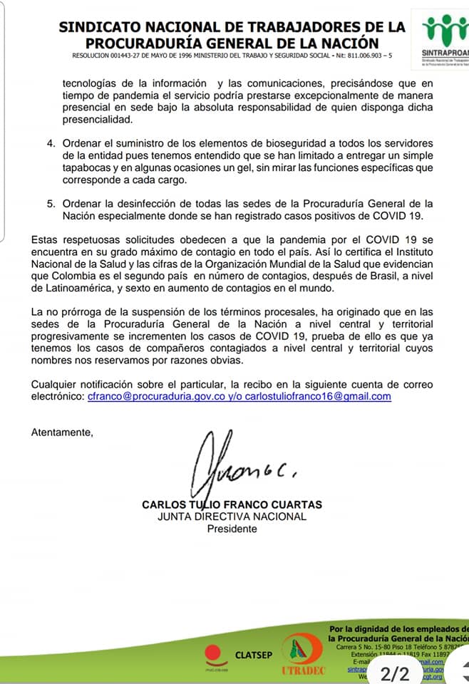 Sintraproan Nacional tweet media