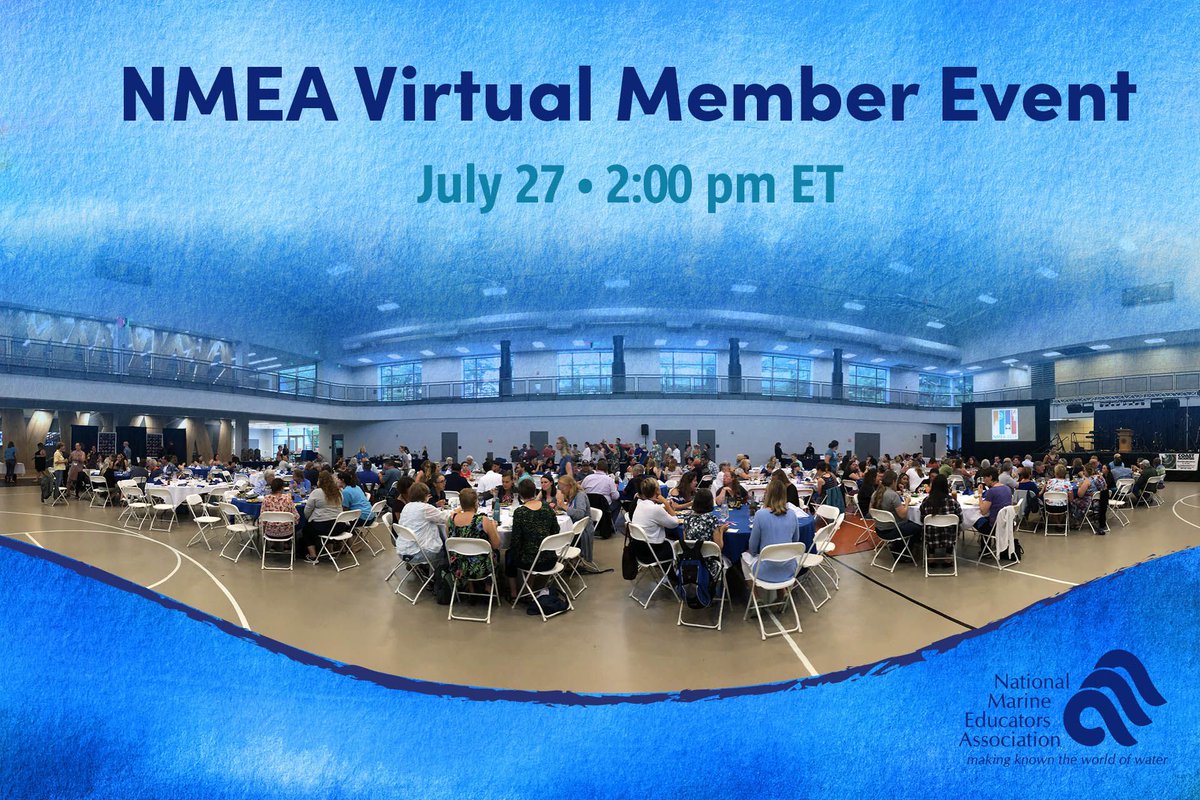 NMEA MEMBERS: Join us for the 2020 Virtual Member Event on Monday July 27 from 2:00 - 5:15 pm ET. Register now: marine-ed.org/news/nmea-2020…
#NMEA2020 #VirtualNMEA