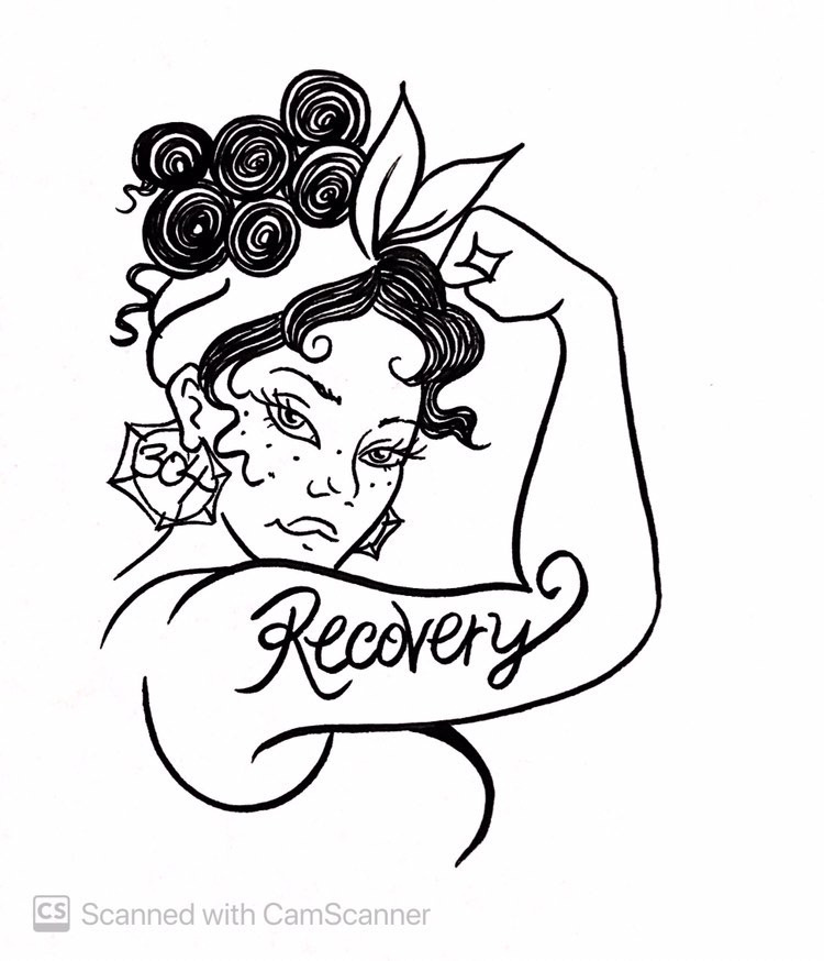 westaysober's tweet photo. Special thanks to Artist, Angel Amores, for supporting the Recovery community! 

Please consider gifting this special button to a person in recovery and remember WE met every night at 8PM (link in bio) 

https://t.co/U3D9hw8hd0 https://t.co/bLCf6vssKR