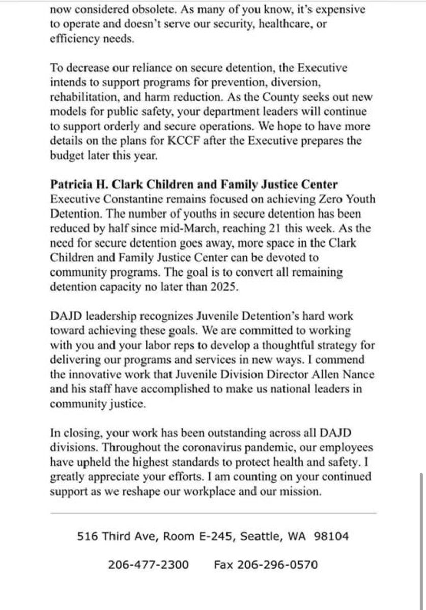 spekulation's tweet photo. They've committed to closing the youth jail. I'm shocked. I'll believe it when I see it, but even this commitment is a huge step and a testament to the *years* of work put in by local organizers, who have given so much to this cause. I teared up a bit. We're really doing it. https://t.co/dbIel6arPz