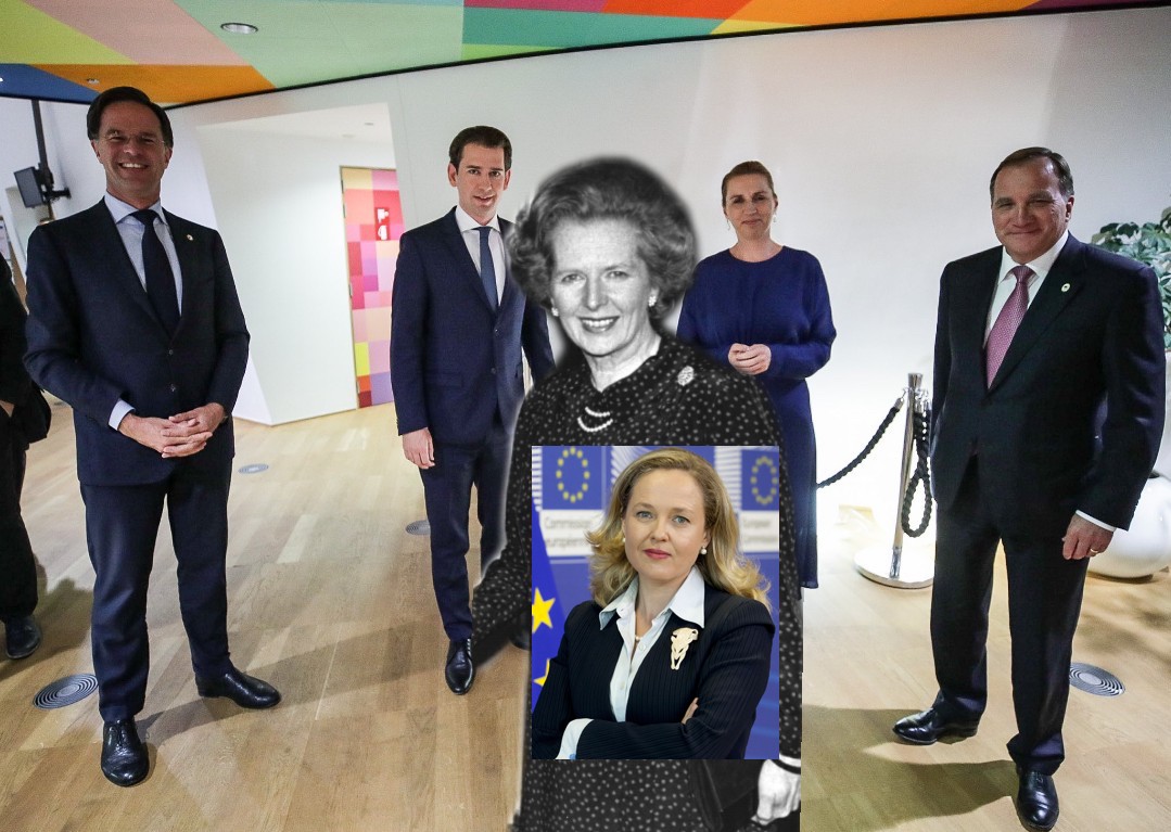 35. Conclusión V: más allá de las condiciones nuevas del plan anti-crisis y del Marco Financiero Plurianual, las condiciones políticas y económicas que ya impone la UE son suficientemente dramáticas e injustas. Veremos el plan de inversión que presentará Calviño. Tiemblo.  #EUCO