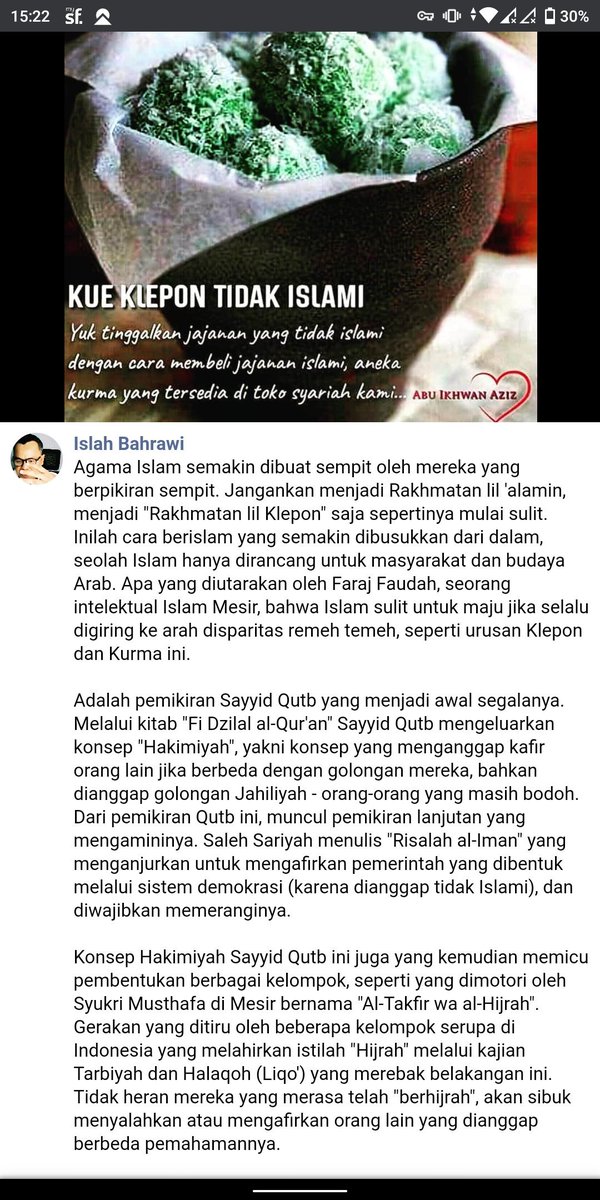 B_The_Truth's tweet photo. Mereka serentak bersemangat membahas klepon yang terbukti postingan hoax dan pertama kali diupload oleh pemuja rezim. https://t.co/b7F0qEDz7x