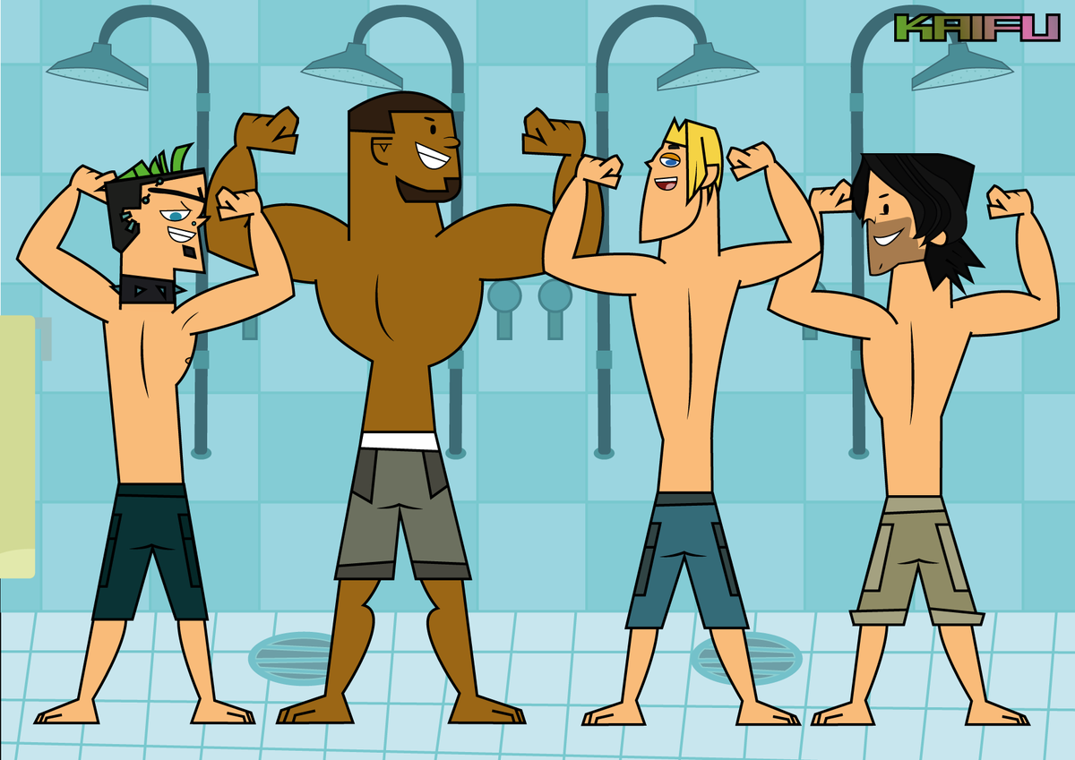 Total Drama NSFW: Duncan, Dj, Geoff and Chris Commission Commission by @alt...