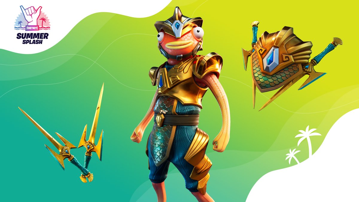 Fortnite's tweet photo. Undersea royalty comes in all shapes and fishes. 

Grab the Atlantean Fishstick Outfit in the Item Shop now! https://t.co/RKnD0y8RLr