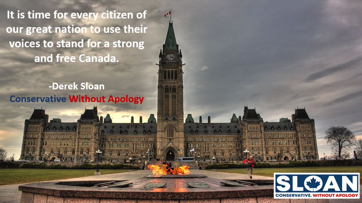 TrueDerekSloan's tweet photo. Our freedoms are fragile, that's why we must all use our voices to fight for them. #cpcldr #cdnpoli https://t.co/eXmapEtehZ