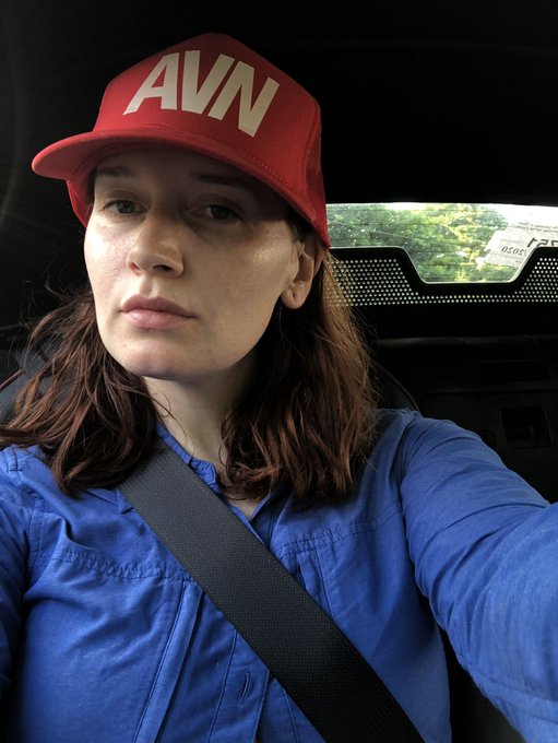 Repping @AVNMediaNetwork on my drive today. I gave my other one to my father in law 😂 https://t.co/w<a class="tags" href="/tag/avnmedianetwork">@avnmedianetwork</a>
