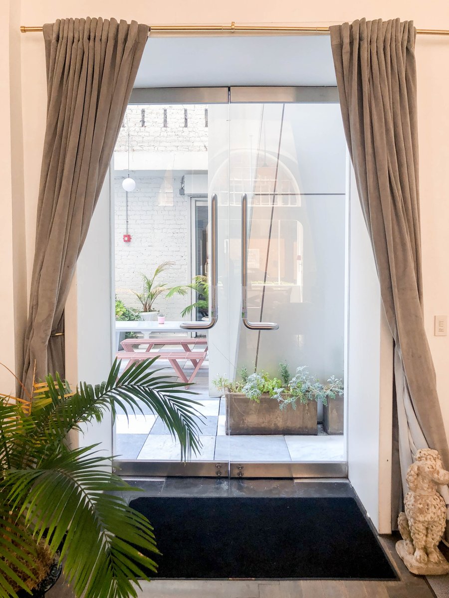 QuirkHotel's tweet image. Your safety is our number one priority! That’s why we’ve added self-cleaning nanoSeptic surfaces (including these handles) throughout the hotel.