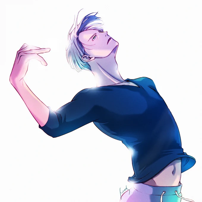 線画交換の下描きを自分で仕上げたらどうなるかやってみた✨ 