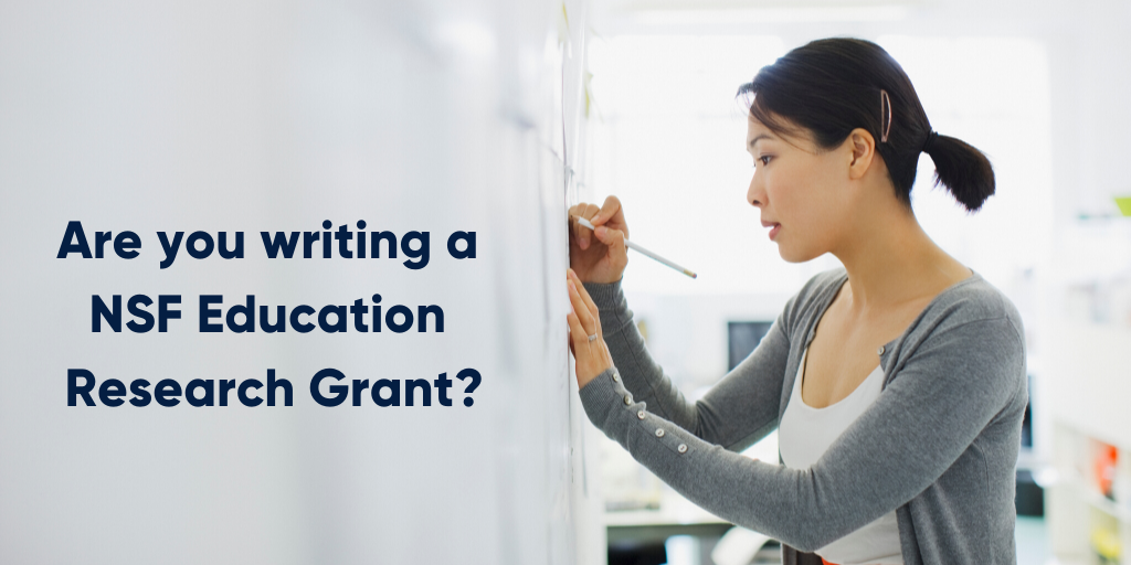Are you writing a grant proposal to National Science Foundation? Did you know that many #NSF programs require plans for an external, objective assessment of your research? ETR can help! etr.my/2ZS11iF 

 #researchgrants #STEM #evaluation #grantproposal #grantwriting