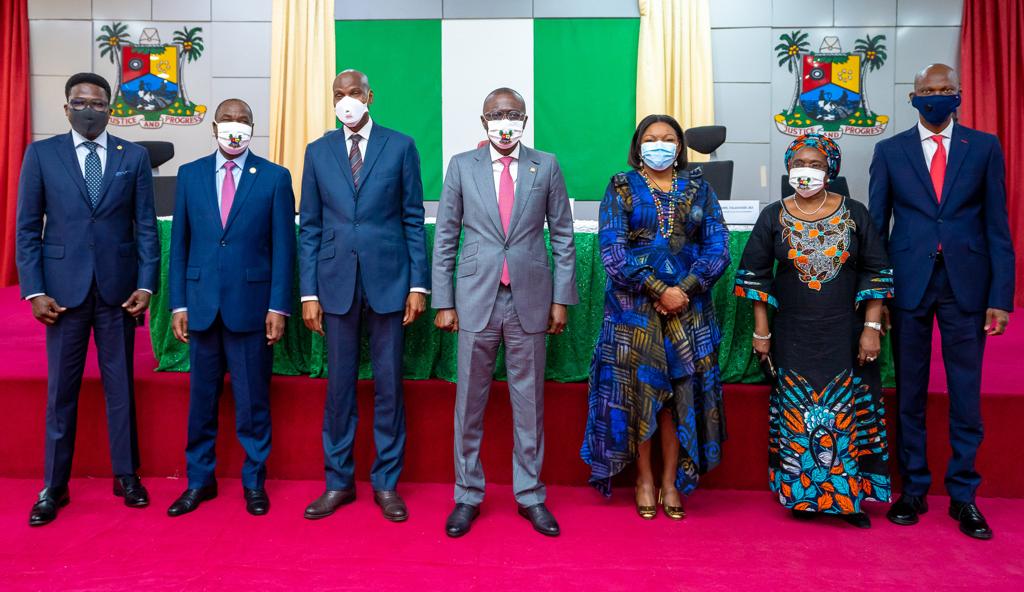 jidesanwoolu's tweet photo. Today, I inaugurated the Boards of @followlsstf and @LSETF. Members of the board of the both agencies are made up of eminent people and professionals across diverse backgrounds. https://t.co/dpMp0leR6S