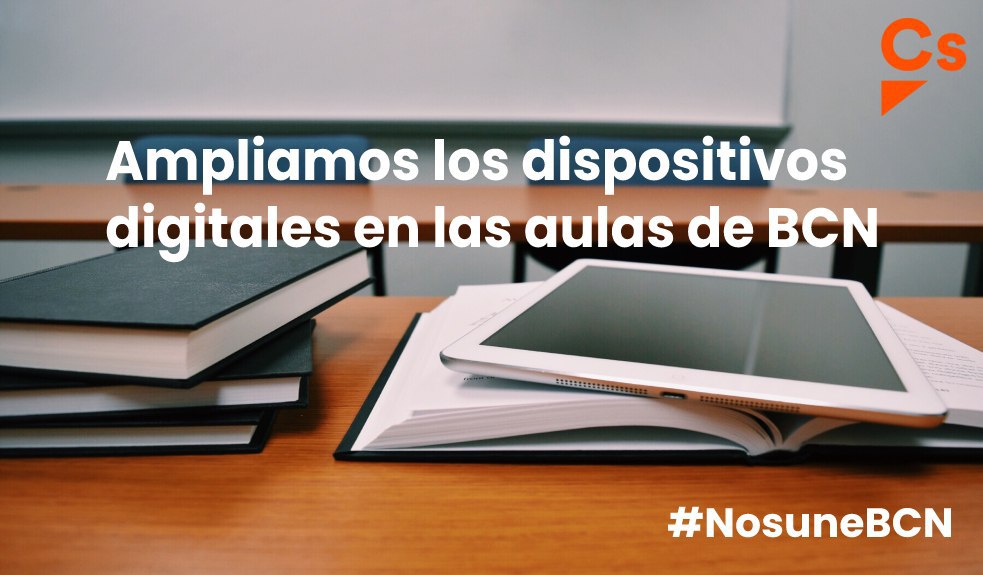 JavierEdrosa's tweet photo. Más plazas en guarderías municipales.
Más dispositivos digitales en la aulas.
@CiutadansBCN trabajando para mejorar la vida de los barceloneses.
#NosUneBCN
#PactePerBCN https://t.co/zaioG58SxQ