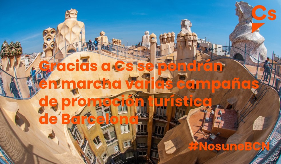 JavierEdrosa's tweet photo. Ciudadanos con el turismo de Barcelona
#NosUneBCN
#PactePerBCN https://t.co/i3oZBhkjI9