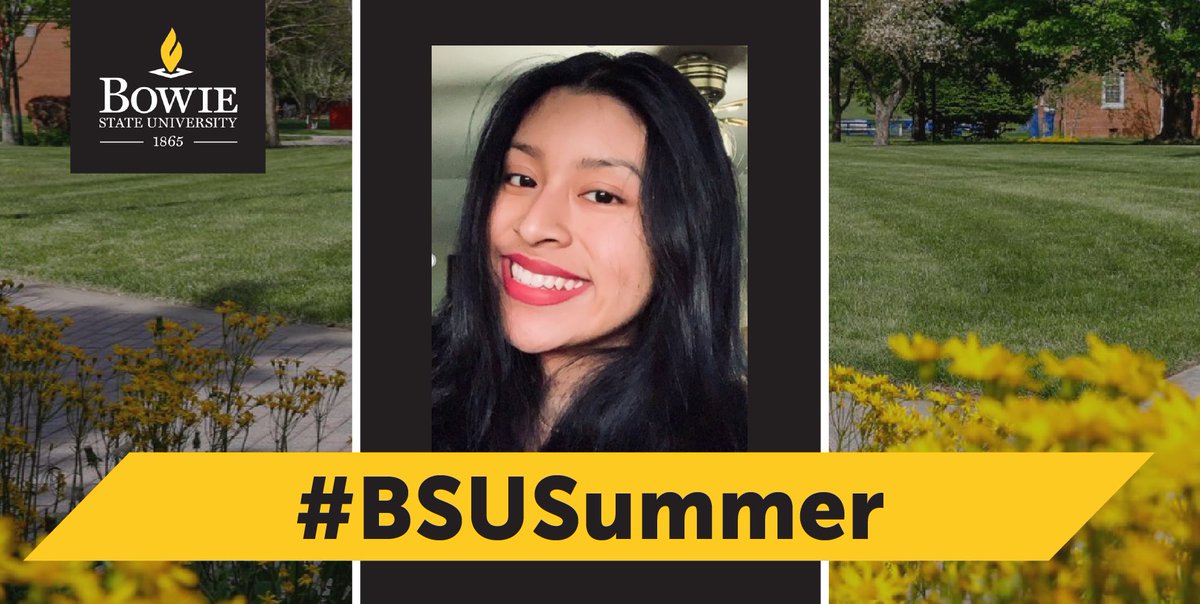 BowieState's tweet photo. BSU Communications major Daisy Ramos is enhancing her skills as a @WETATi intern. “I work on projects every week, creating new content that we use to share WETATi’s purpose and demonstrate, 'We’re Empowered To Achieve The Impossible' on social media.” #BSUSummer https://t.co/gZGyup1LIA