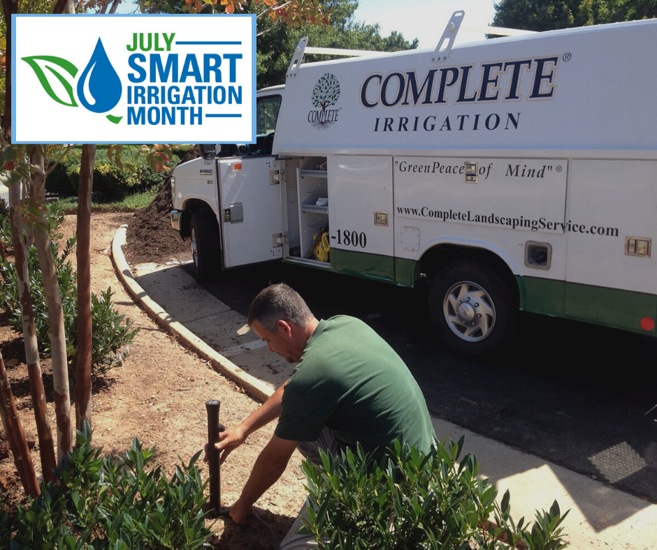 July is #smartirrigationmonth.  Are you watering efficiently?  Not sure?  Now is a great time to get an irrigation system evaluation. 
 #greenpeaceofmind