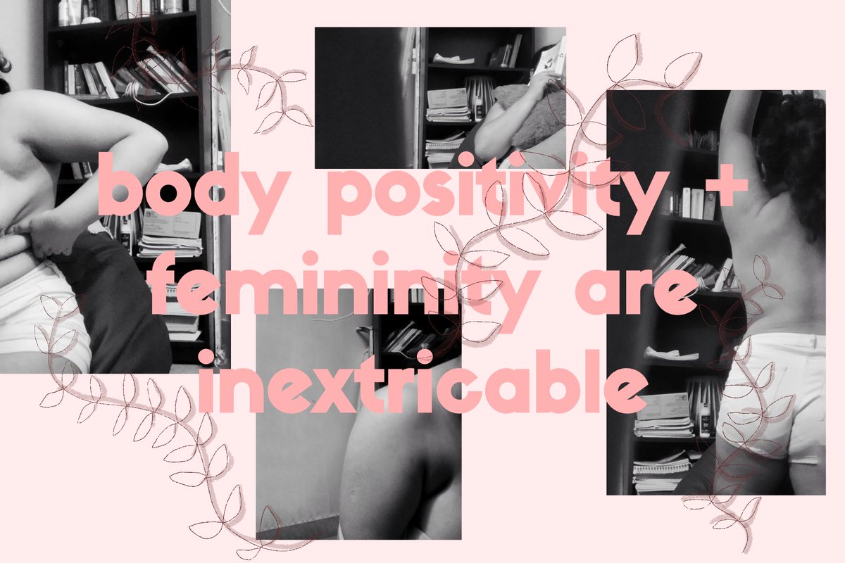 revolture's tweet photo. “self acceptance: body positivity + femininity are inextricable” — by @AguilaLabra https://t.co/24Jx6SSQnr