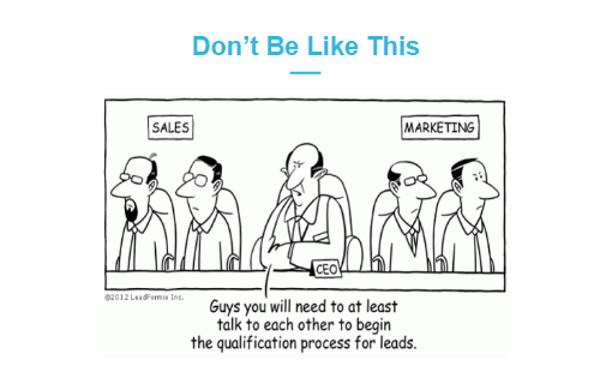 DG_Report's tweet photo. Once you get your #data ducks in a row, it’s time to get sales and #marketing on the same page. Hint: not like this! #bii20 https://t.co/tlnAub8tpw @LeanData https://t.co/3mWLEST0uK
