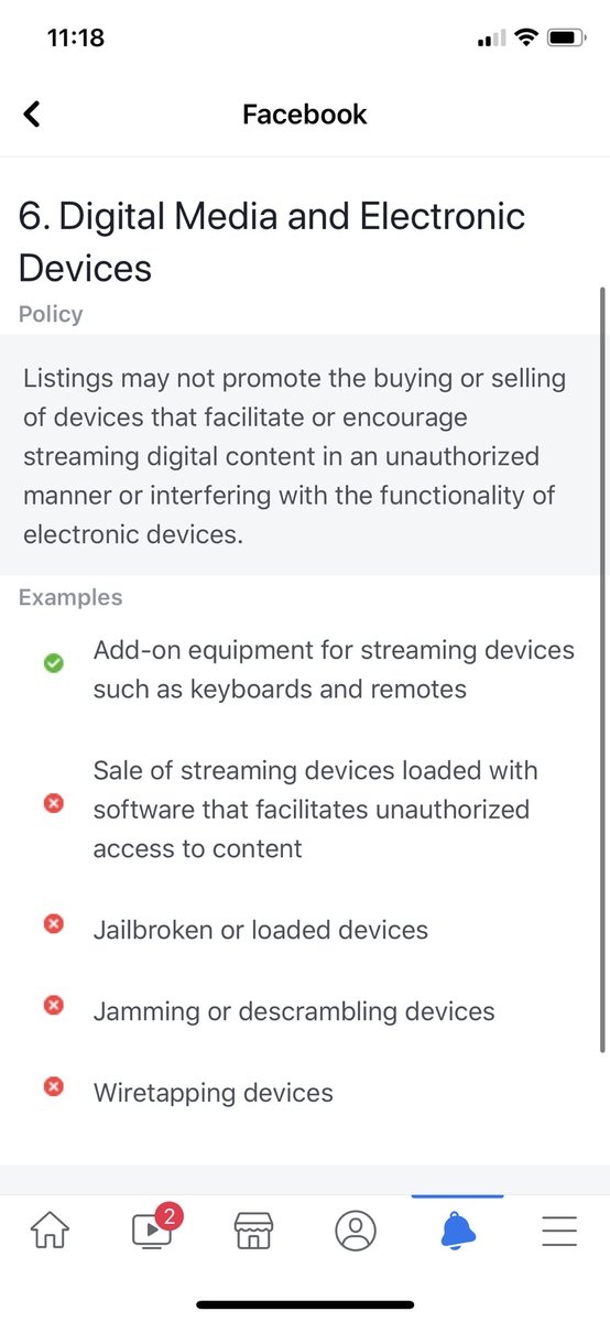 Hey @Facebook , an older audio interface has NOTHING to do with streaming digital content or media 🤦🏽‍♂️#smh #facebook