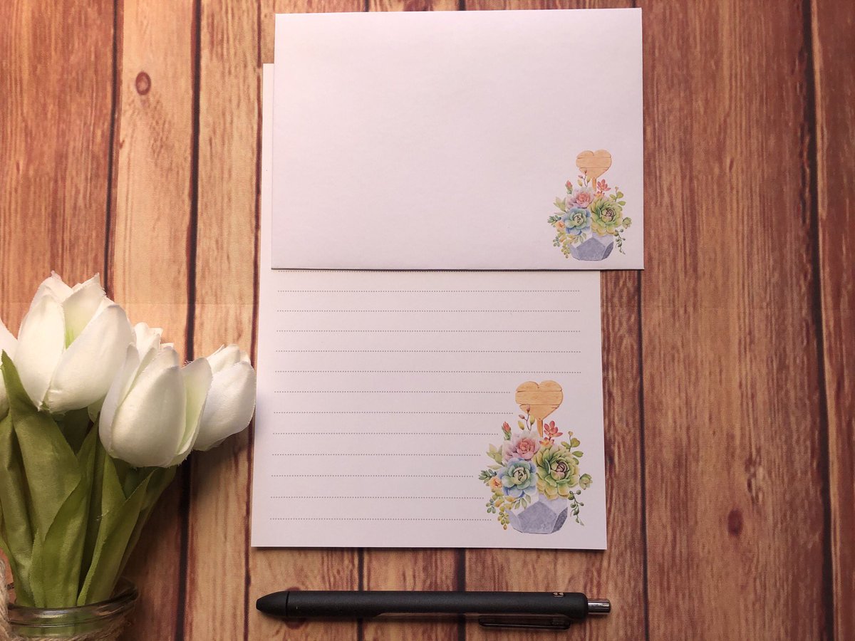 SapphireLittle's tweet photo. We have two new Succulent designs available now! https://t.co/BpzhDmxjPQ #succulents #WritingCommunity #writingset #penpal #penpalswanted https://t.co/tlIP3WA6Zd