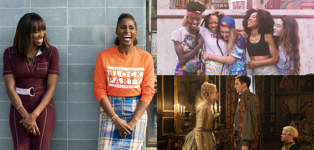 TvAteMyBrain's tweet photo. [NEW] #WhatElseAreWeWatching, a TV round-up.  THis month @Karlyvision &amp; @color_historyof talk #Hulu's #TheGreat, #HBO's #Betty &amp; #IMayDestroyYou, #Netflix's #Disclosure, #Hamilton and much more! 
https://t.co/lN6Y5RzFlj
#toomuchtv #CTAtvpod #CTAfam https://t.co/NyVDRH887F