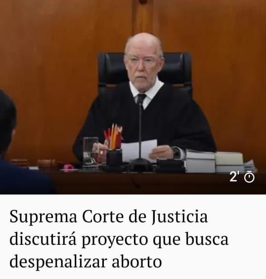 La Primera Sala de la SCJN es jerárquicamente inferior al Pleno de la SCJN. La Primera Sala no puede ir en contra de su superior jerárquico. Y actualmente por JURISPRUDENCIA del Pleno de la SCJN, se protege la vida desde la concepción.

#CorteAbortoNo