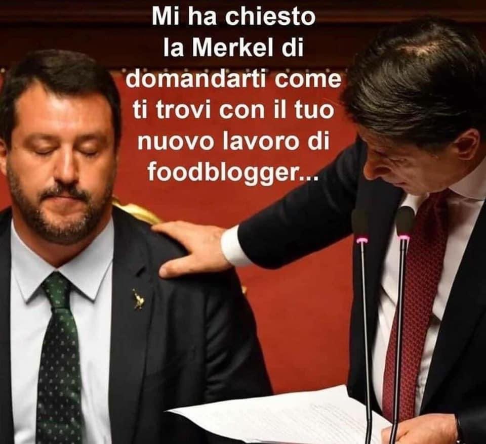 AndreaScanzi's tweet photo. Che giornata stellate per #Salvini. Mille di questi trionfi, Capitano! #Conte https://t.co/tRqE5RjxCz