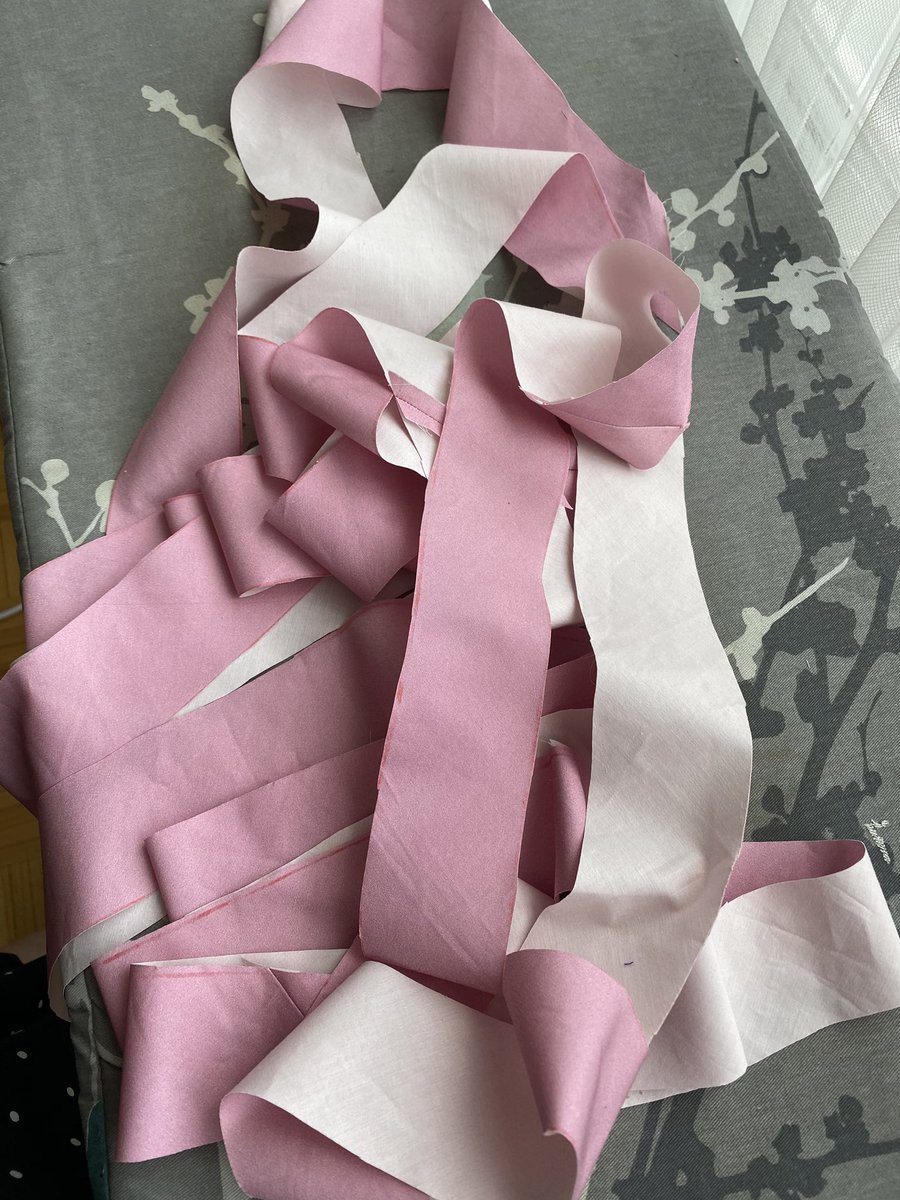 Just keep cutting, cutting, cutting.But slowly, take your time. You want it to all be nice, straight, and even.