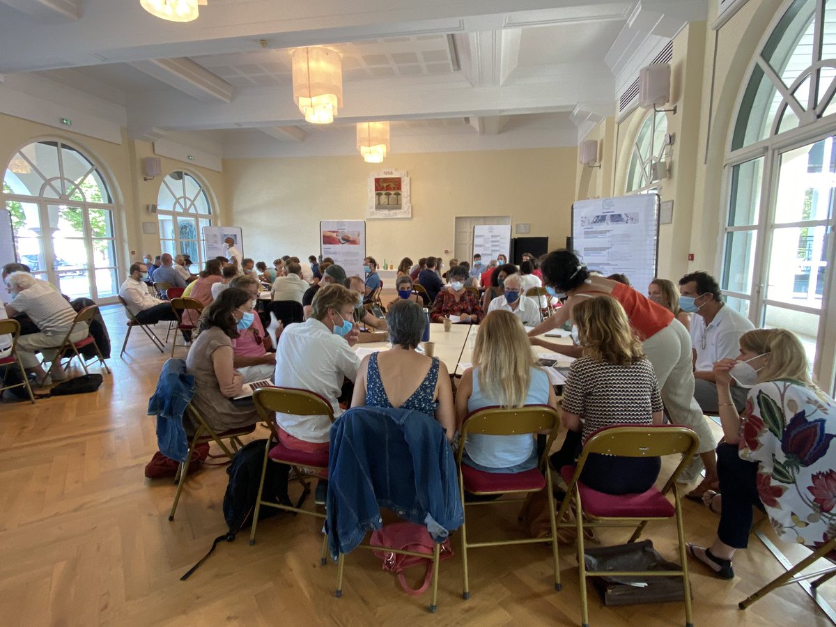 Très belle initiative d’intelligence collective au coeur des territoires. #conventioncitoyennepourleclimat #paysbasque avec la députée Florence Lasserre, <a href="/waterfamily_/">Association Water Family</a> <a href="/lecese/">CESE</a> 👍