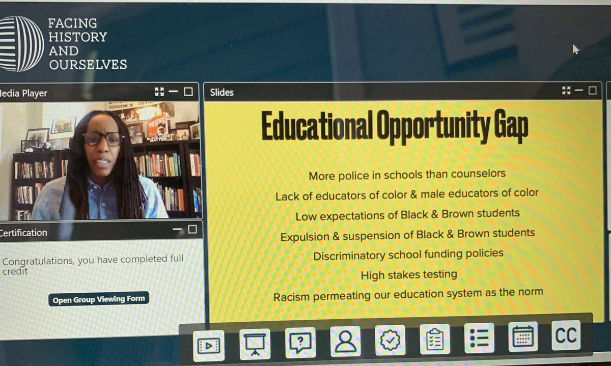 S_MBurnett's tweet image. We don’t have an achievement gap. We have an opportunity gap. #FHonline @facinghistory @BLoveSoulPower
