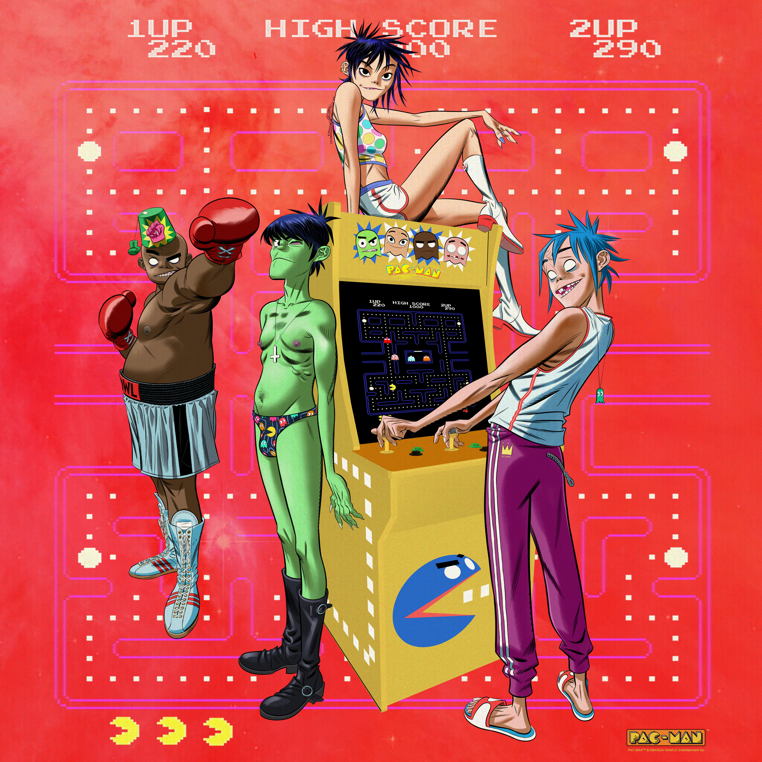 Gorillaz Pac-Man