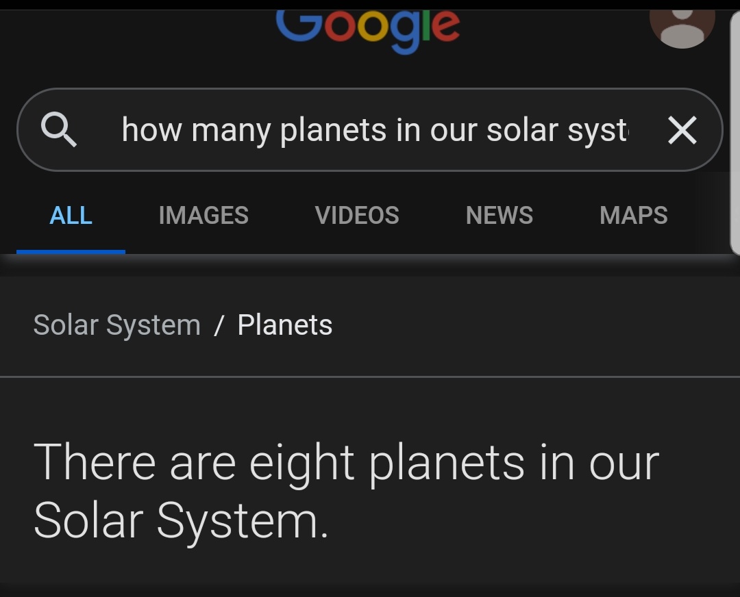 It's commonly accepted that there are EIGHT planets (excluding earth) in our solar system. Interestingly, each PLANET has its OWN moons that mean different things. The 8 planets correspond to the 8 moons in one piece. Let's start with earth and its moon.