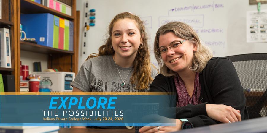ValpoAdmission's tweet photo. The Valpo difference means professors don't just know your name, they learn about your dreams and help you achieve them.
"On my first day of college after mentioning my dream of working for NASA, Prof. Wertz offered to send me to a @ValpoSWE conference where NASA was presenting!" https://t.co/nFvHZJCtnZ