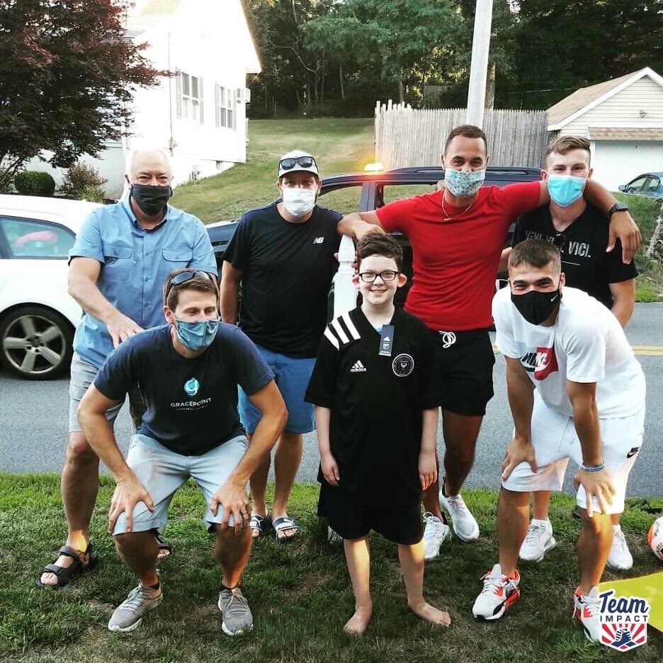 MerrimackMSOC's tweet photo. Always awesome seeing Brady & even better when we can celebrate his 13th Birthday!
Happy b-day Brady! 🎂 🎈 🎉
#GoMack // #BeTheIMPACT https://t.co/QWh8YcBjZb