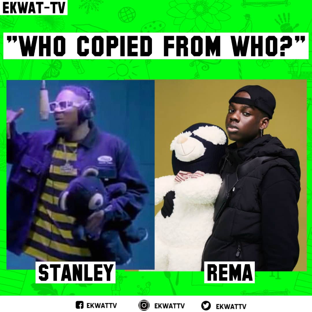 One person definitely copied from another. Who is the copy copy uncle? 

#cameroon #music #naija #BBNaija #bbnlockdown #colorstudio #cubeboxshow