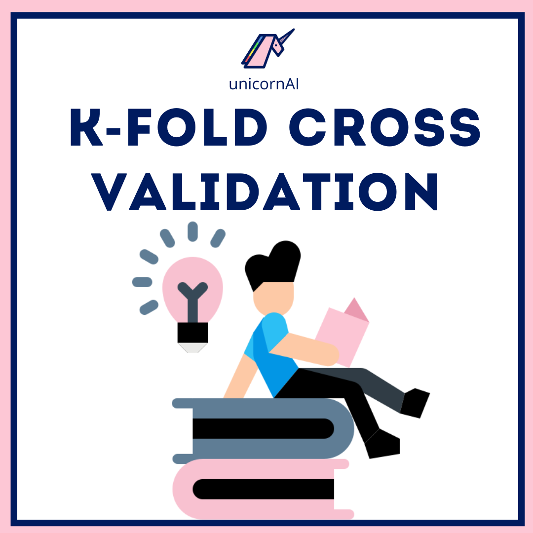 UnicornAI4U's tweet photo. UnicornAI #085 - What is k-fold cross-validation?
#timeseries #crossvalidation #kfoldcrossvalidation #kfold #artificialintelligence #machinelearning #deeplearning #data #datascience #neuralnetwork #mathematics #statistics #unicornai #unicornai4u #unicornai4all https://t.co/JPNcDu2vGe
