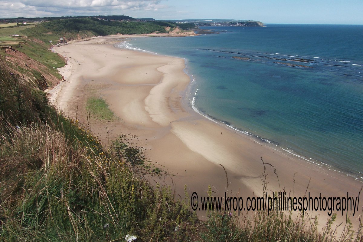 linesphil's tweet image. Filey to Scarborough, Cleveland way, today.#photography  #Scarborough
