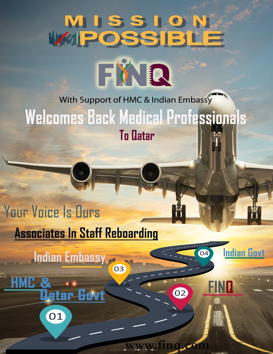 FINQatar's tweet photo. Welcome Back Medical Professional To Qatar @ibpcqatar @ICBF_Qatar https://t.co/t1YlyBSZtR