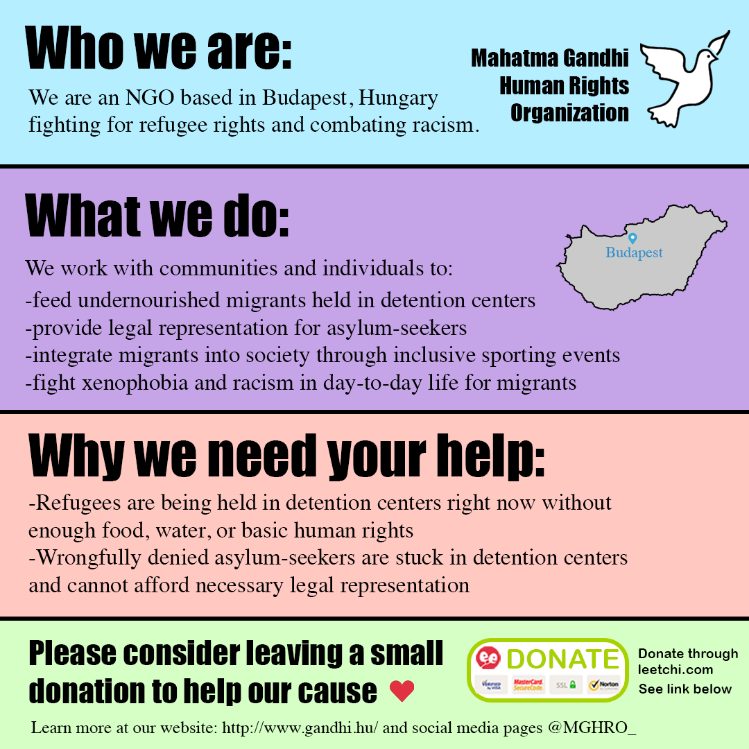 MGHRO_'s tweet photo. #MGHRO has been dedicated towards the fight for #HumanRights for over 20 years. Our work, challenging at times, reminds us that no-one can do this alone.
If you are able, please consider supporting us and our #grassroots initiatives at: https://t.co/TymqKvylfA https://t.co/bxKSjb4W3y