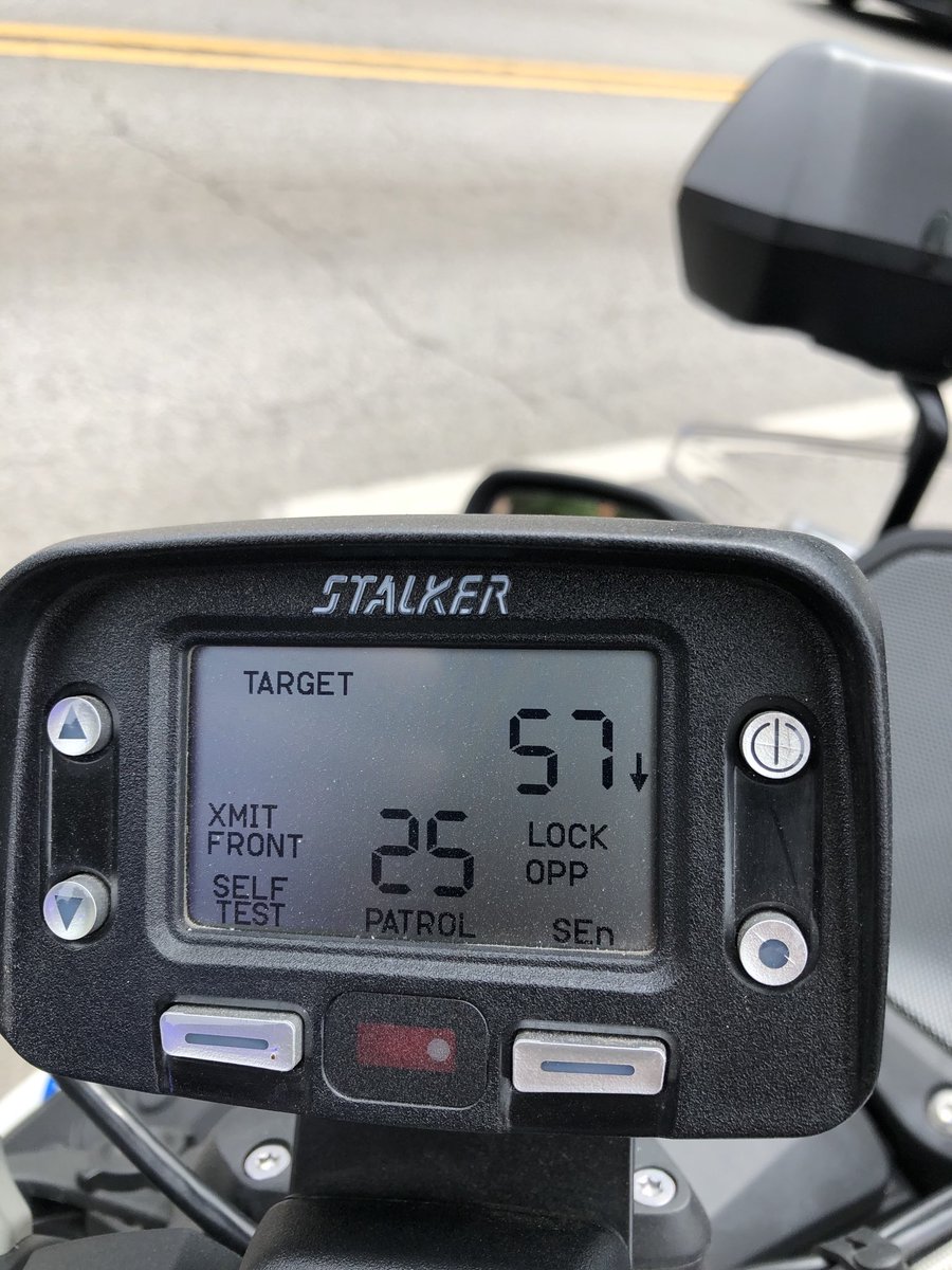 EvanstonPD's tweet photo. Please obey the speed on Ridge. 57 MPH is on acceptable on the highway not in the City of Evanston.#AsaferRidge https://t.co/jDmATjv2tJ