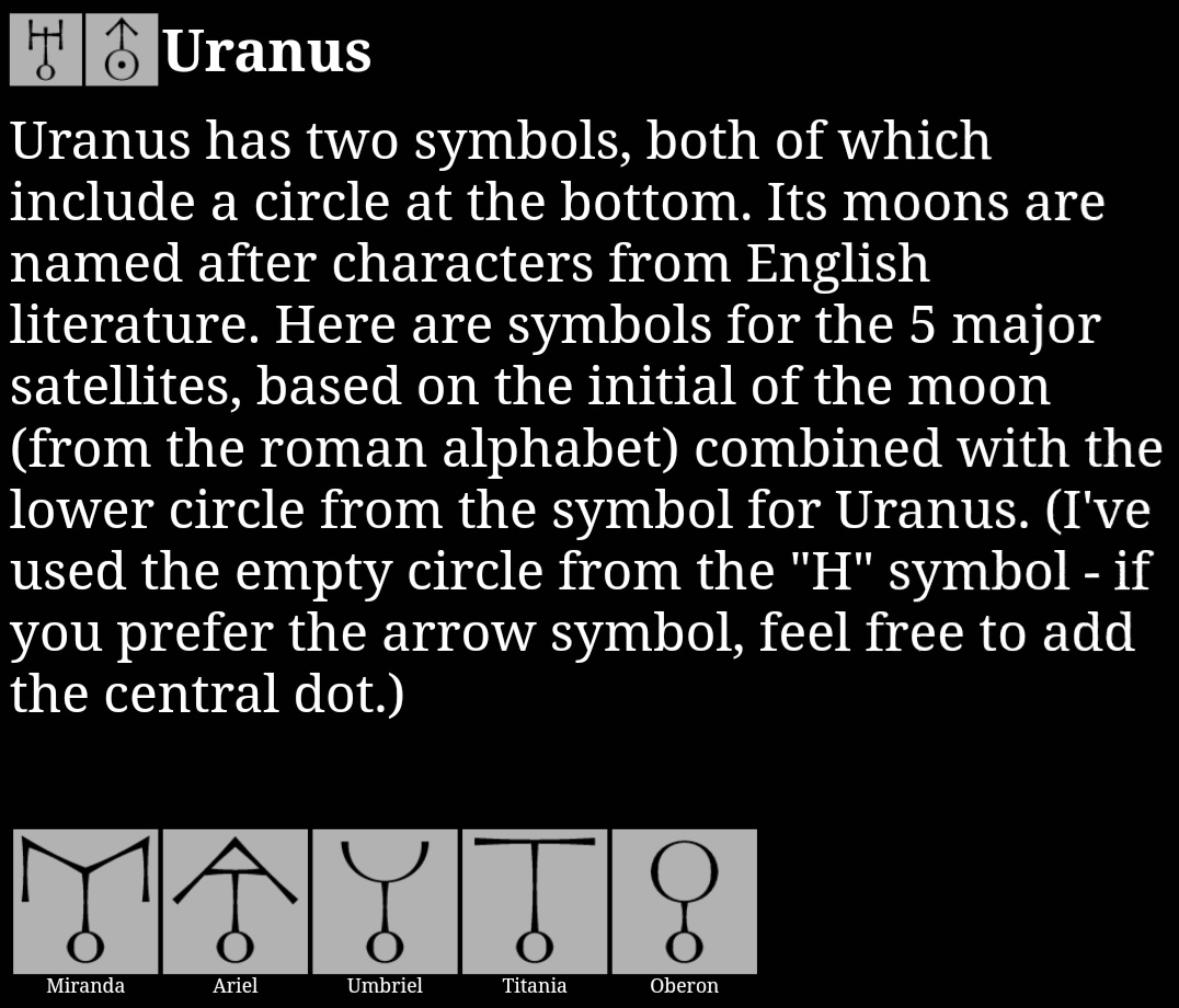 The most important moons of Uranus are Oberon and Titania. And if you watch Fairy Tail this should CLICK. Oberon and Titania were (Greek mythology) the KING and QUEEN OF FAIRIES. Remember what the dwarves were CONSTANTLY called in dressrosa?