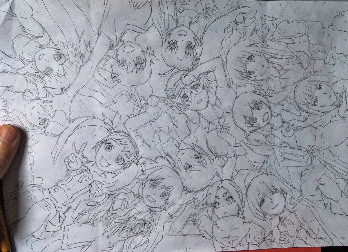 Paper sketches (Thread)

Some Group pics 